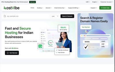 Hostvibe - ResellerClub SuperSite Theme