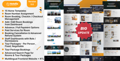 Hotelia - Hotel Booking Management Website