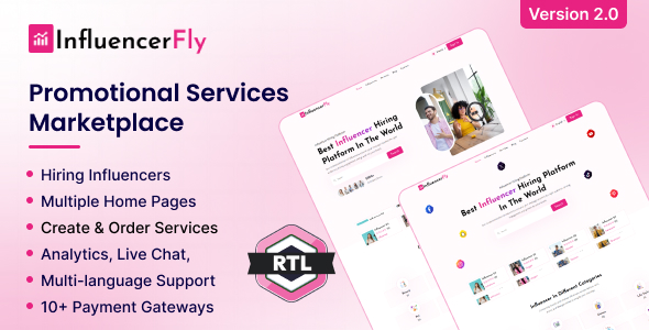 InfluencerFly - Promotional Services Marketplace InfluencerFly - Promotional Services Marketplace