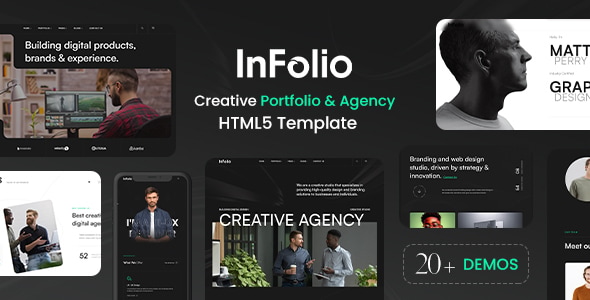 Infolio - Creative Portfolio & Agency Template Infolio - Creative Portfolio & Agency Template