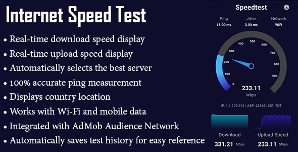 Internet Speed Test | ADMOB Internet Speed Test | ADMOB