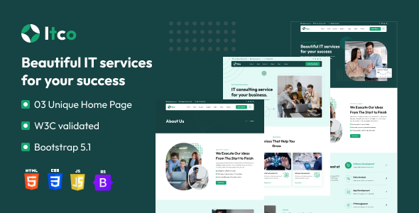 Itco - IT Solutions & Services Html Template Itco - IT Solutions & Services Html Template