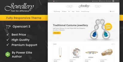 Jewellery - Opencart Responsive Template