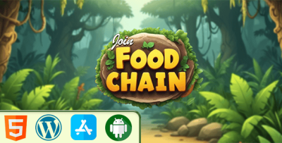 Join Food Chain - HTML5 Construct3 Game