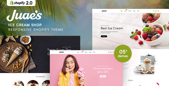 Juaes - Ice Cream Shop Responsive Shopify Theme Juaes - Ice Cream Shop Responsive Shopify Theme