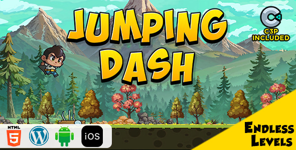 Jumping Dash HTML5 Construct 3 Game Jumping Dash HTML5 Construct 3 Game