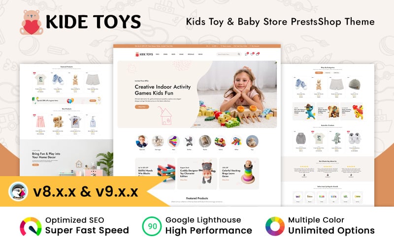 Kide Toys - Kids Toys and Baby Store Prestashop Theme Kide Toys - Kids Toys and Baby Store Prestashop Theme