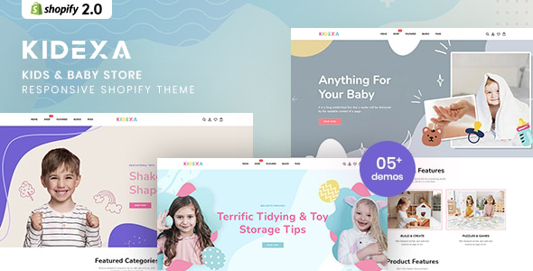 Kidexa - Kids & Baby Store Shopify Theme Kidexa - Kids & Baby Store Shopify Theme
