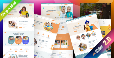 Kidsa - Kindergarten & School HTML5 Template