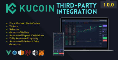KuCoin Exchange Provider For Bicrypto - Market/Limit Orders, Fully Automated Liquidity