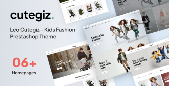 Leo Cutegiz - Kids Fashion & Apparel Elementor Prestashop Theme Leo Cutegiz - Kids Fashion & Apparel Elementor Prestashop Theme