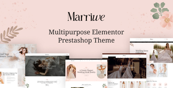 Leo Marriwe - Wedding Shop Elementor Prestashop Theme Leo Marriwe - Wedding Shop Elementor Prestashop Theme