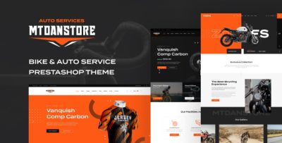 Leo Mtdanstore - Bike & Auto Service Prestashop Theme