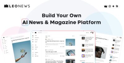 LeoNews - AI News, Viral Magazine & Newspaper KingMedia Theme