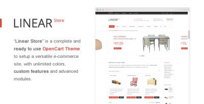 Linear Store – Premium OpenCart Theme