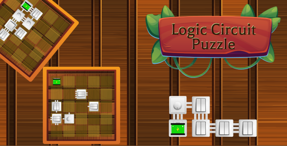 Logic Circuit Puzzle - Brain-Teasing Puzzle Game with Admob Logic Circuit Puzzle - Brain-Teasing Puzzle Game with Admob