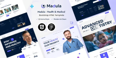 Madula - Medical & Healthcare Clinic HTML Template (Bootstrap 5)