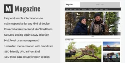 Magazine - Online News and Magazine CMS