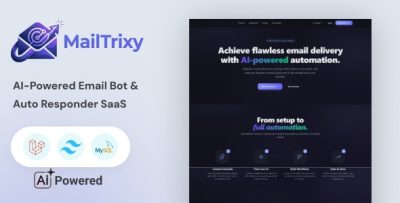 MailTrixy - AI-Powered Email Bot & Auto Responder SaaS