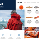 Marivo - Fresh & Frozen Seafood HTML5 Landing Page Template