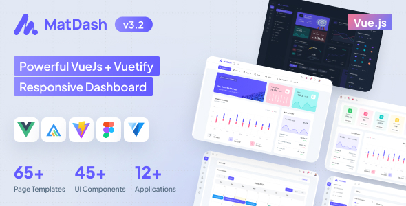 MatDash - Vue.js Admin Dashboard Template MatDash - Vue.js Admin Dashboard Template