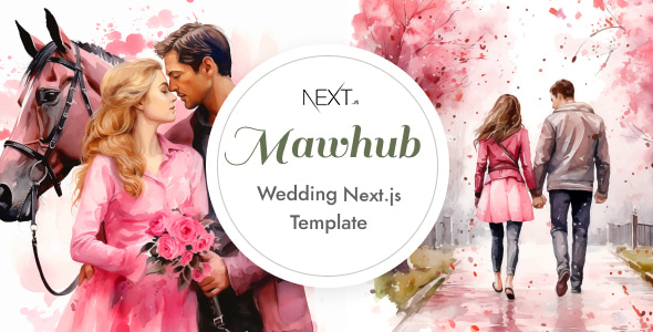 Mawhub - Wedding Invitation Next JS Template Mawhub - Wedding Invitation Next JS Template