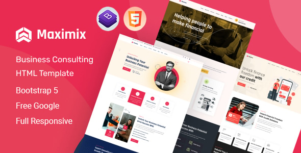Maximix - Business Consulting HTML Template Maximix - Business Consulting HTML Template
