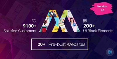 MegaOne - One Page React Parallax