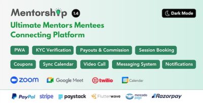 Mentorship - Ultimate Mentors Mentees Connecting Platform