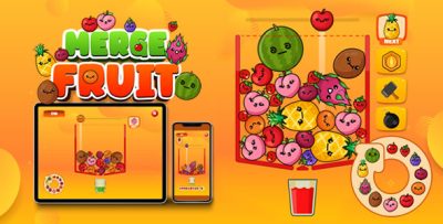 Merge Fruit - HTML5 Game