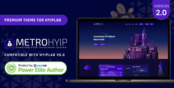 METROHYIP - Premium Theme For HYIPLab METROHYIP - Premium Theme For HYIPLab