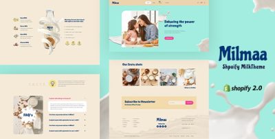 Milmaa - OnePage Shopify Theme
