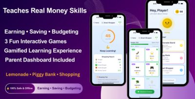 MoneyWise Kids - Financial Literacy Game with Budgeting, Saving & Earning | iOS SwiftUI App