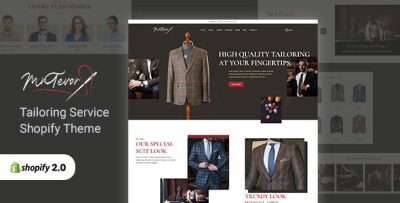 MrTevor - Blazer Clothing and Fashion Shopify Theme