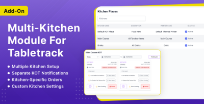 Multi-Kitchen Module for Tabletrack