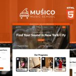 Musico - Music School Html Template