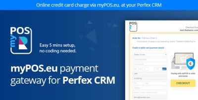 myPOS Payment Gateway Integration for Perfex CRM