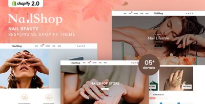 Nailshop - Nail Beauty Responsive Shopify Theme