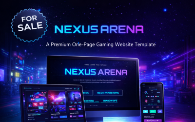 NEXUSARENA | e-sports | Game Templates |