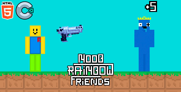 Noob Rainbow Friends - HTML5 Game - Construct 3 Noob Rainbow Friends - HTML5 Game - Construct 3
