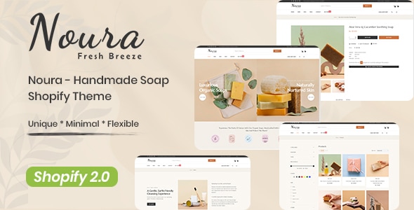 Noura - Handmade Soap Shopify Theme Noura - Handmade Soap Shopify Theme