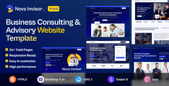 NovaInvisor - A Business Consulting & Advisory Site Template NovaInvisor - A Business Consulting & Advisory Site Template