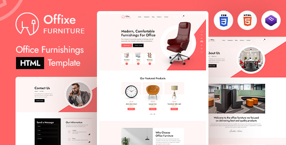 Offixe | Furniture HTML Template Offixe | Furniture HTML Template