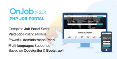 OnJob - PHP Job Portal Application