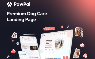 PawPal | Dogs Club | Landing Page Templates |