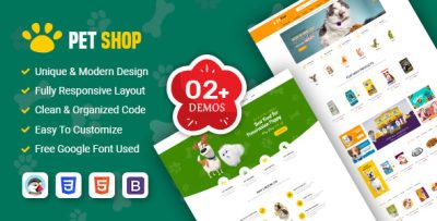 PetShop - Beautiful Responsive Prestashop 1.7 Theme