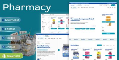 Pharmacy - Medical & Clinic Shopify 2.0 Theme