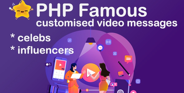 PHP Famous - Personalised Video Messages from Celebs and Influencers PHP Famous - Personalised Video Messages from Celebs and Influencers