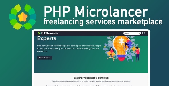 PHP Microlancer - Freelancing Services Marketplace SaaS PHP Microlancer - Freelancing Services Marketplace SaaS