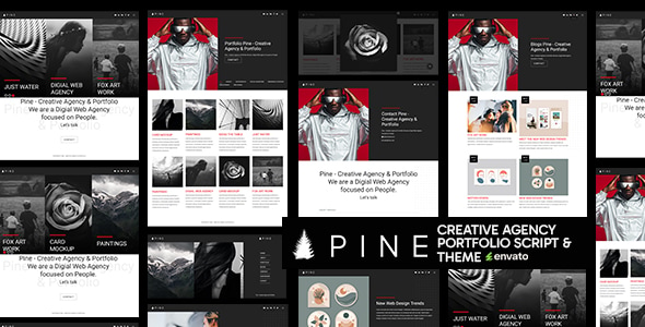 Pine - Creative Agency & Portfolio Script Theme Pine - Creative Agency & Portfolio Script Theme